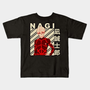 Seishiro Nagi Vintage Kids T-Shirt